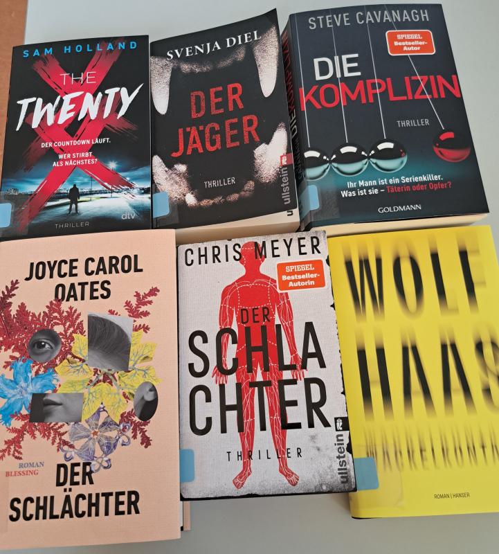 Buchcovers Neuanschaffungen