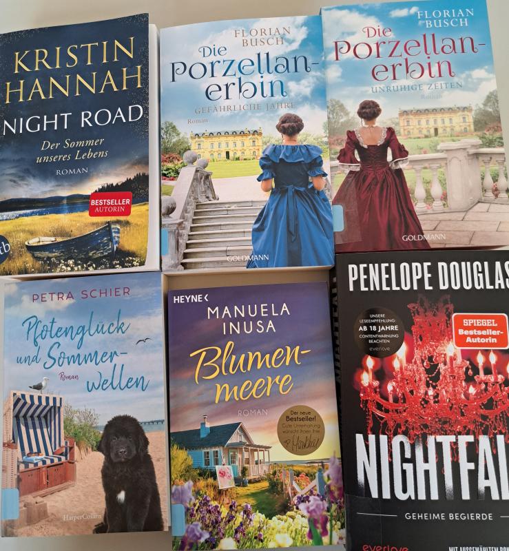 Buchcovers Neuanschaffungen