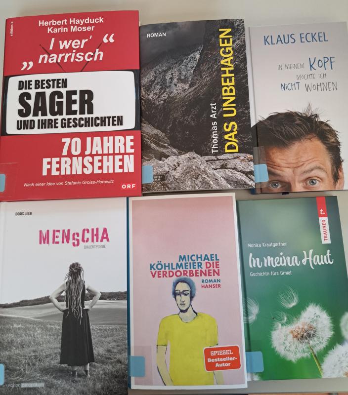 Buchcovers Neuanschaffungen